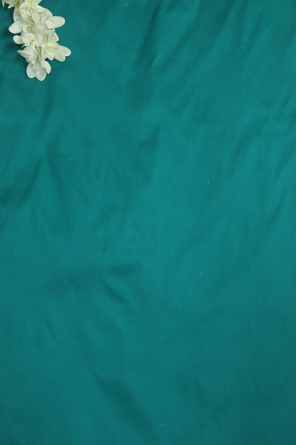 Blue Plain Silk Fabric ( 1 Mtr ) - Luxurion World