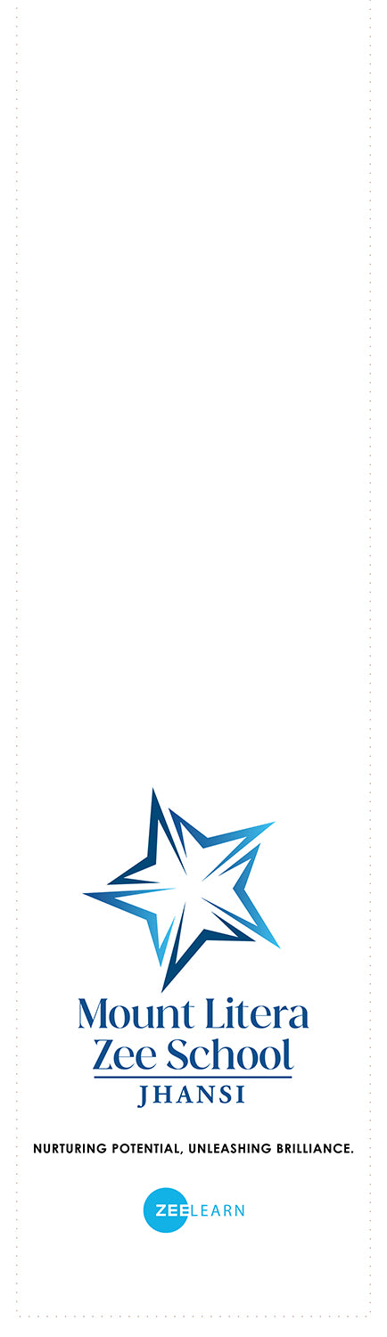 Mount Litera Zee School Customised Stole ( MOQ -200 )