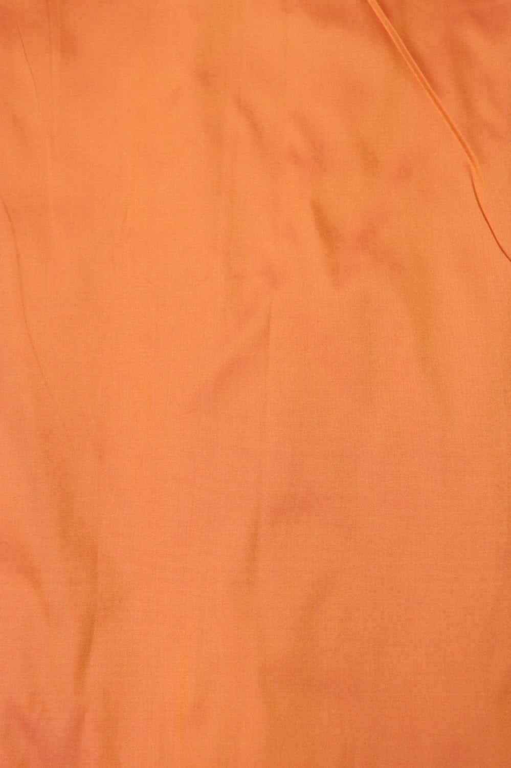 Orange Banarasi Silk Suit With Green Kantha Hand Embroidered Pure Silk Dupatta