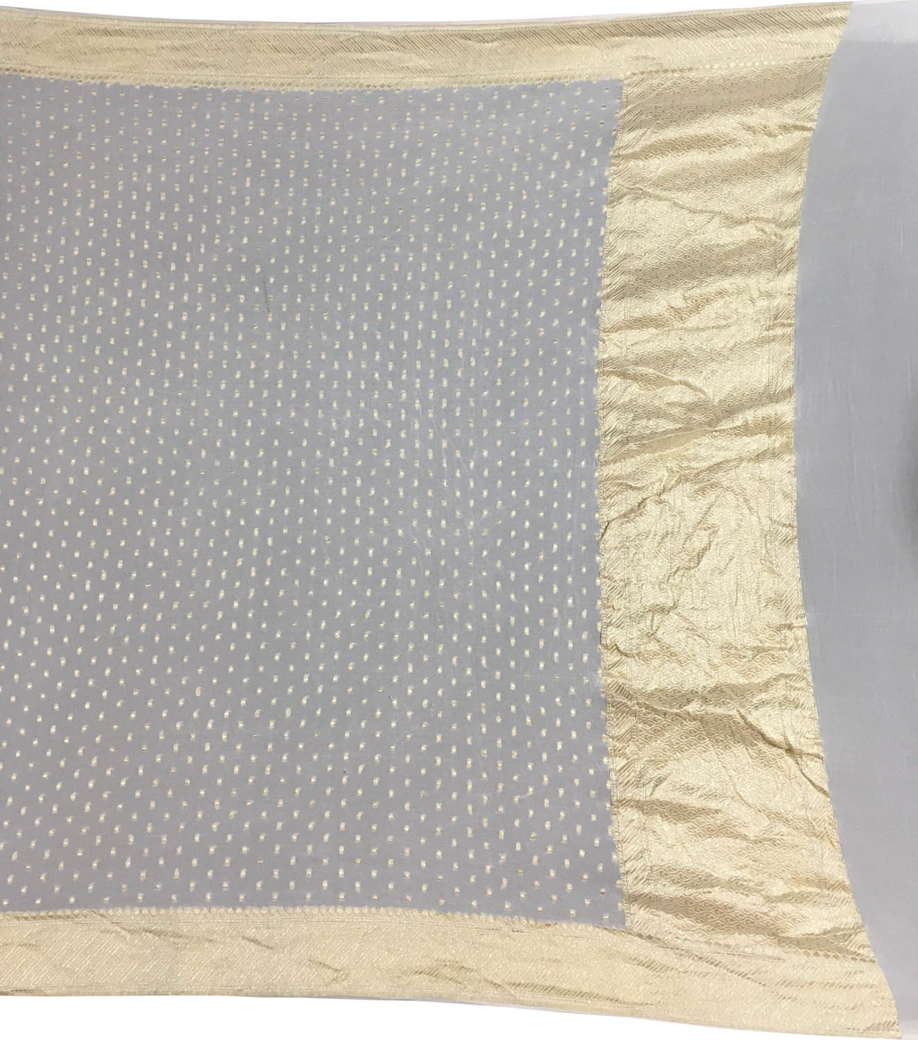 Dyeable Banarasi Handloom Pure Georgette Dupatta - Luxurion World