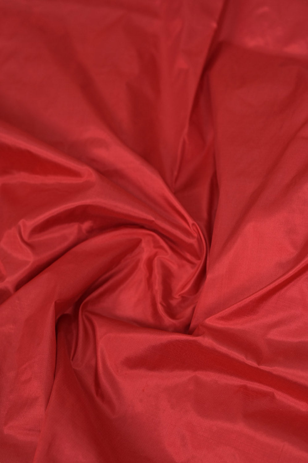 Pure Katan Silk Red Banarasi Handloom Suit Set - Unstitched 3-Piece - Luxurion World