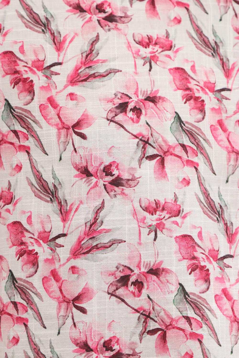 Stylish Pink Wrinkle Free Cotton Linen Digital Printed Shirt - Luxurion World