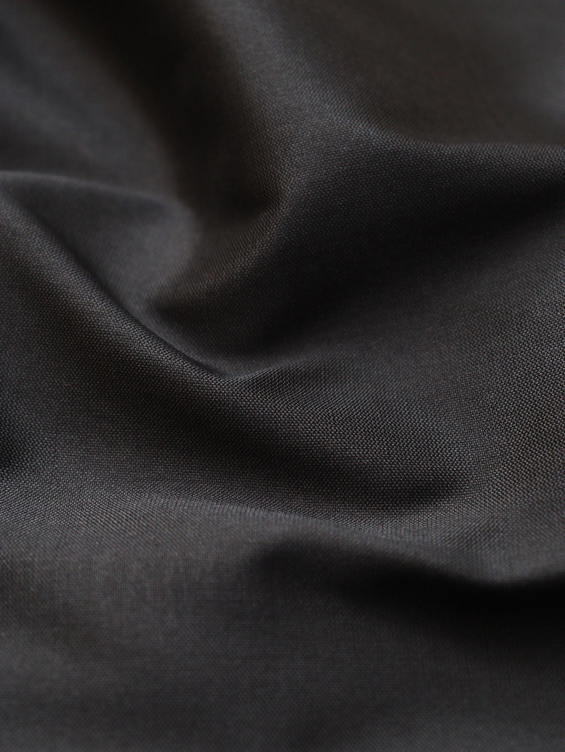 Black Plain Silk Fabric ( 1 Mtr ) - Luxurion World