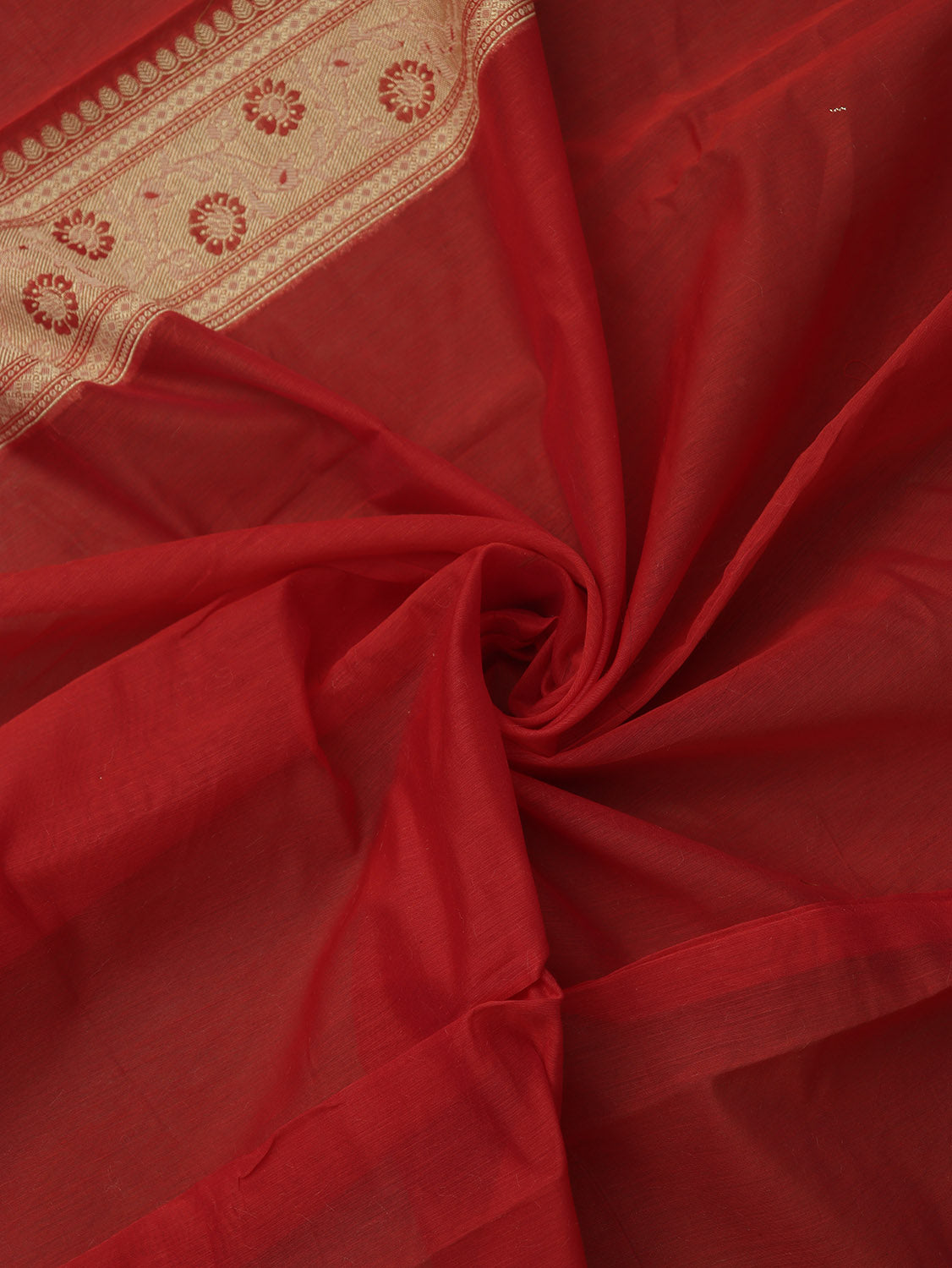 Pink Banarasi Cotton Silk Meenakari Saree - Luxurion World