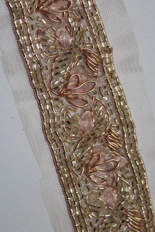 Exquisite Golden Handwork Lace: A Masterpiece of Embellishment - Luxurion World
