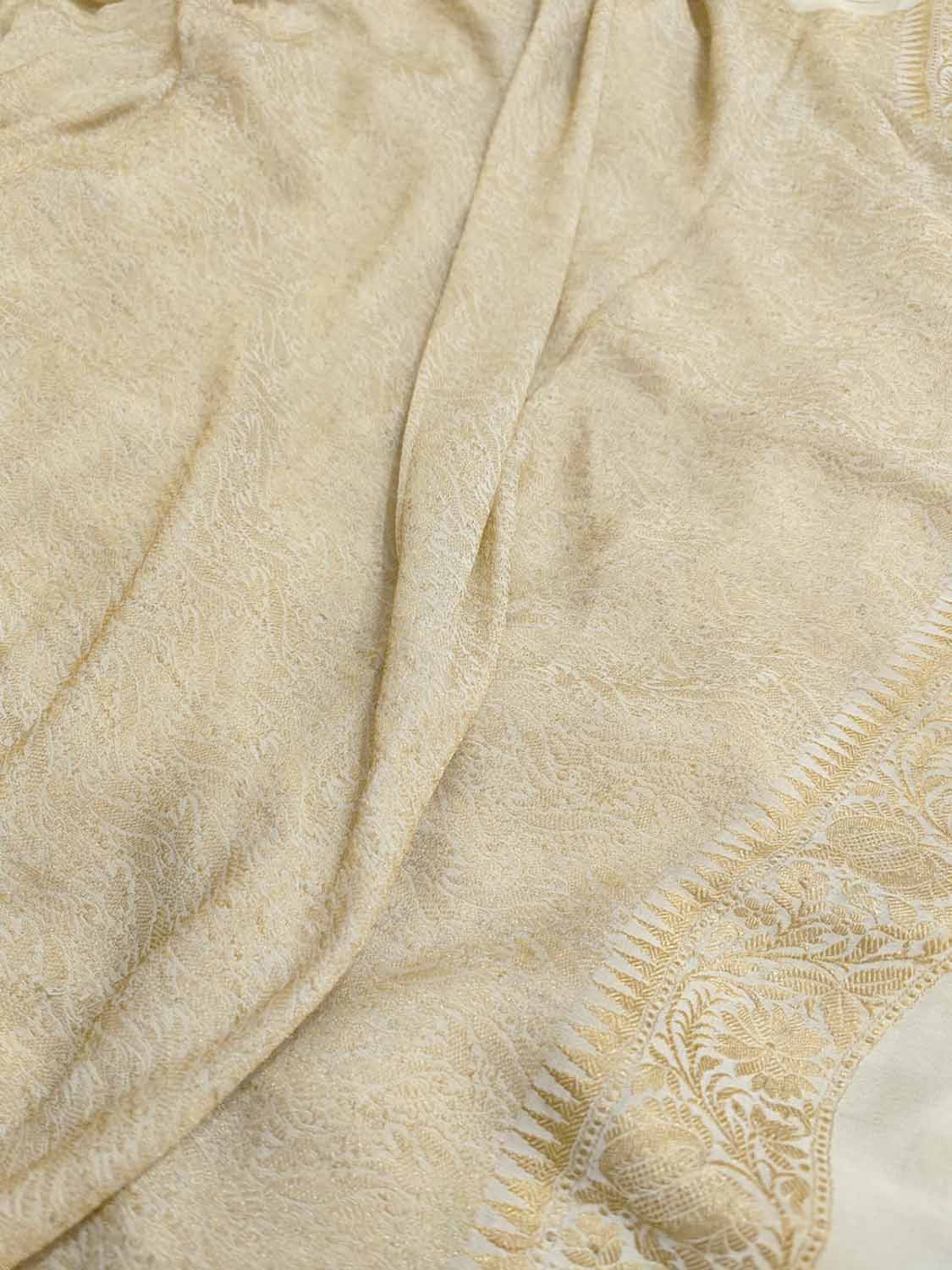 Dyeable Banarasi Handloom Pure Georgette Saree - Luxurion World