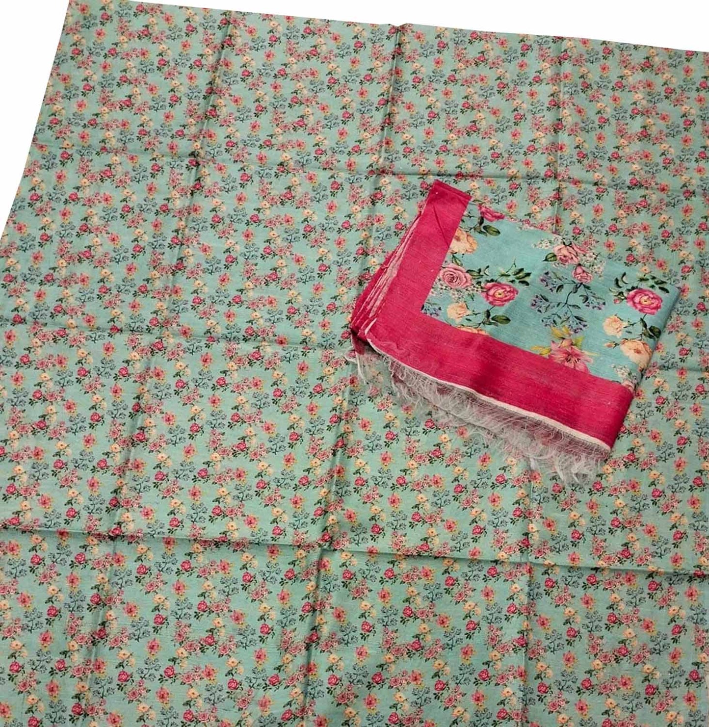 Get the Perfect Look with Blue Tussar Moonga Suit - 3 Piece Set - Luxurion World