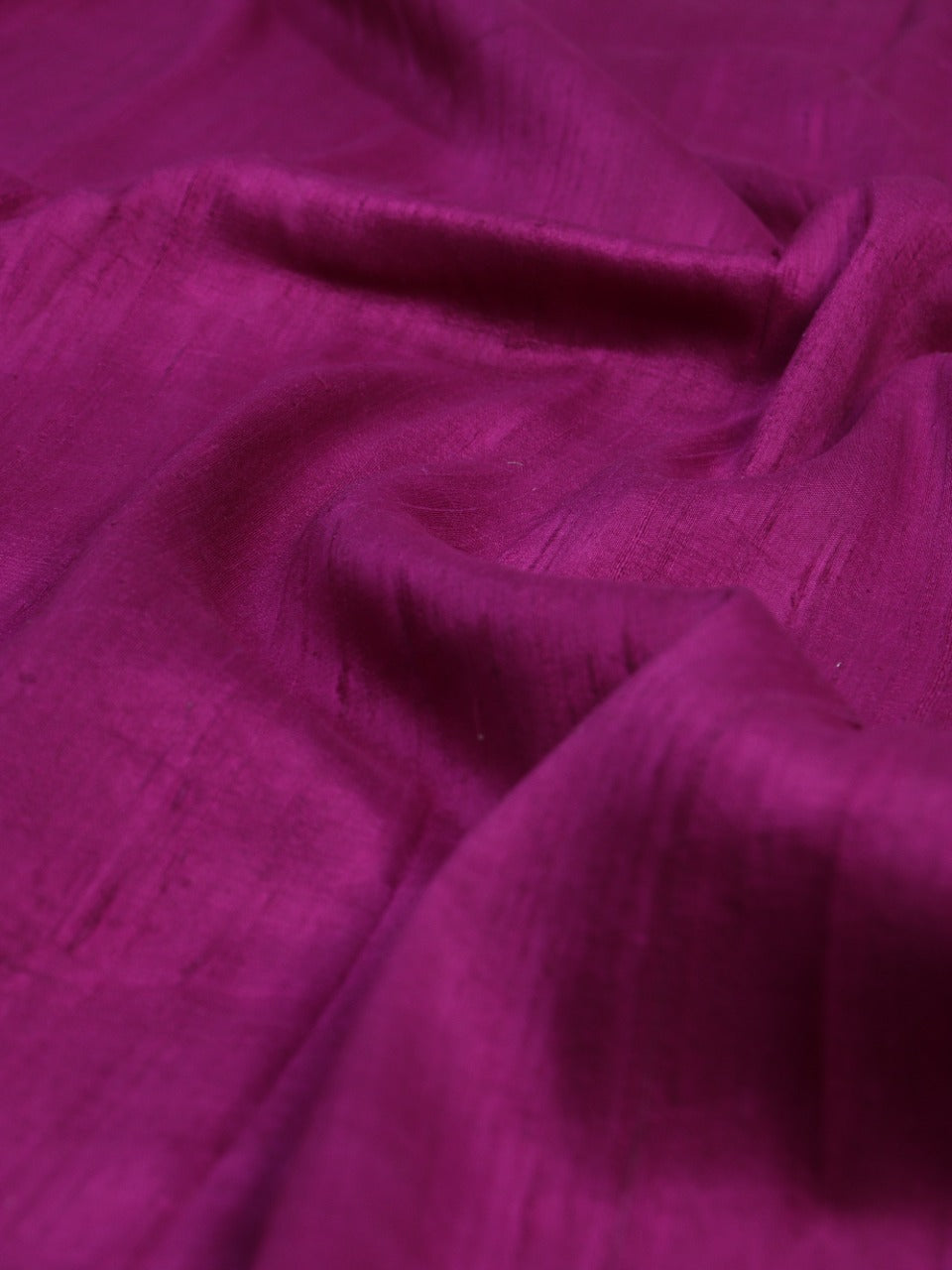 Purple Plain Pure Raw Silk Fabric ( 1 Mtr ) - Luxurion World