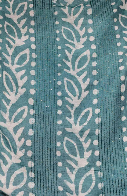 Blue Trendy Linen Fabric ( 1 Mtr ) - Luxurion World