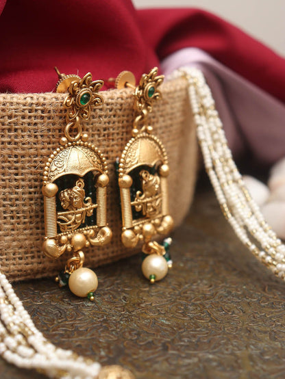 Shop Luxurionworld's Golden Elegance Necklace Set for Chic Style - Luxurion World