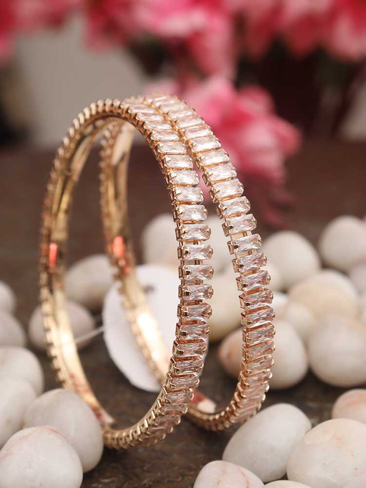 Embrace Your Indian Roots with Radiant Elegance: Luxurion World's Golden Brass Bangles - Share the Joy! - Luxurion World