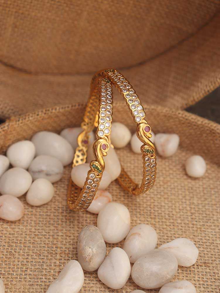 Luxurion World Bangles - Elevate Your Traditional Look - Add Elegance and Positivity to Your Outfit. - Luxurion World