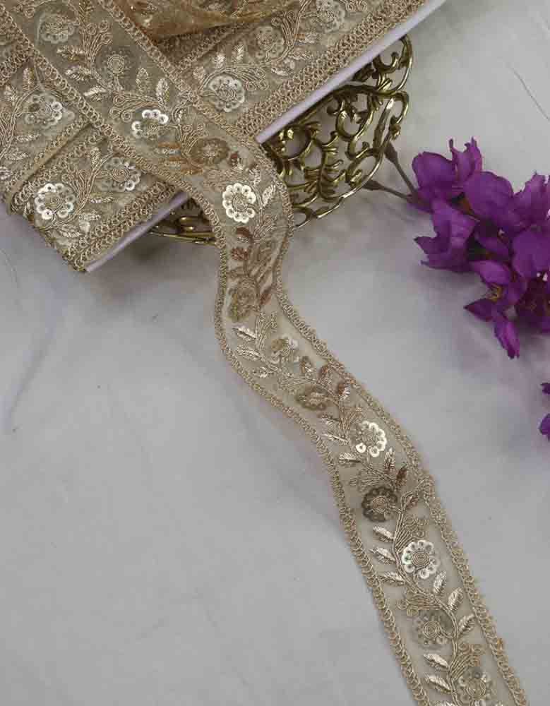 Golden Sequin Lace: Elevate Your Traditional Look with Glamour - Luxurion World