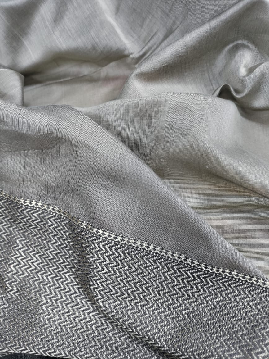 Stylish Green Handloom Maheshwari Silk Cotton Saree - Perfect for Any Occasion - Luxurion World