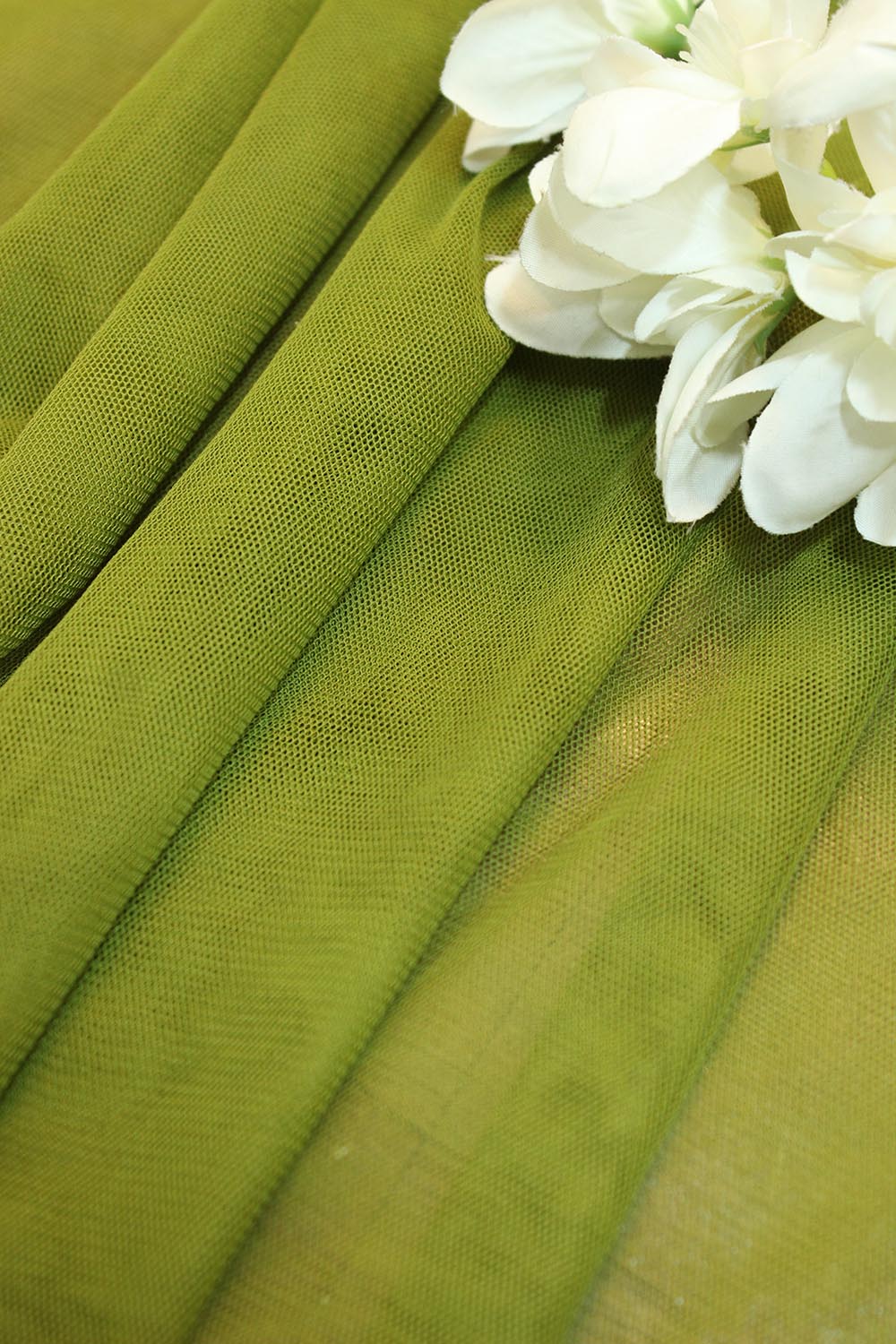 Green Trendy Net Fabric ( 1 Mtr ) - Luxurion World