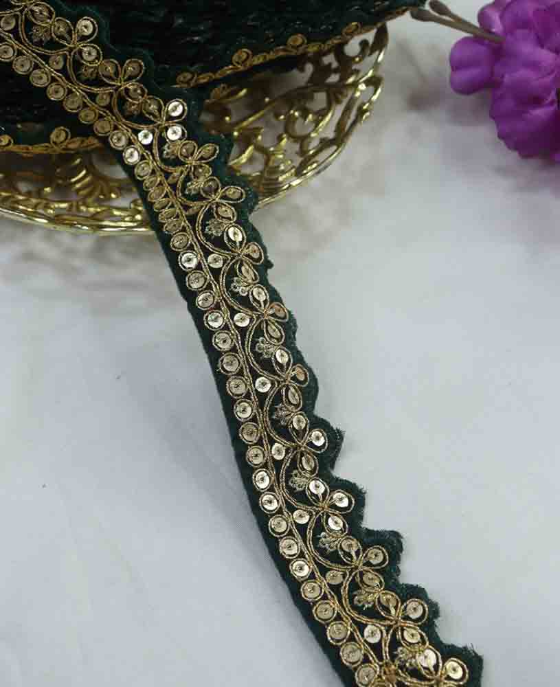 Fancy Laces - Sequin Craftsmanship for Traditional & Western Wear - Luxurion World