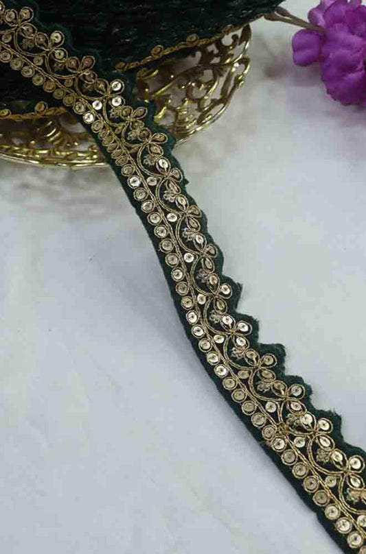 Fancy Laces - Sequin Craftsmanship for Traditional & Western Wear - Luxurion World