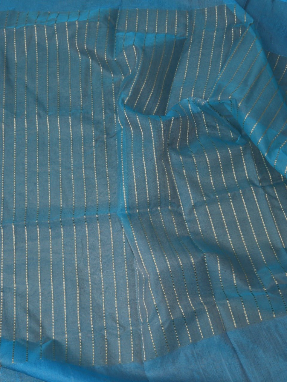 Off White Handloom Banarasi Pure Kora Silk Saree - Luxurion World