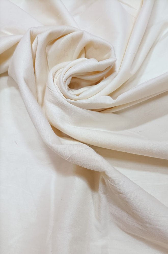 white cotton dress fabric White Cotton Lawn #30982