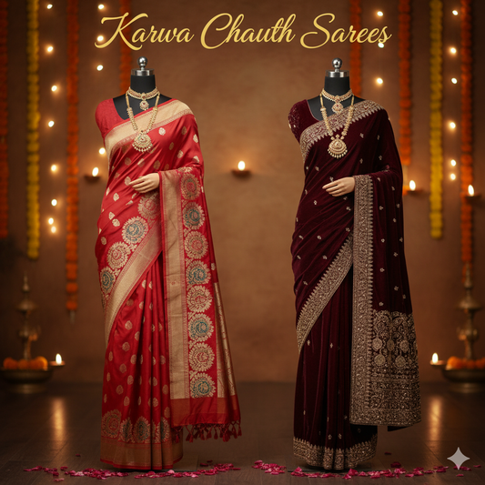 Karwa Chauth Saree