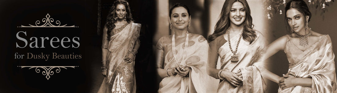 Five Sarees for Dusky Beauties - Luxurionworld