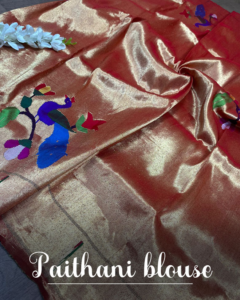 Paithani Blouse - luxurionworld