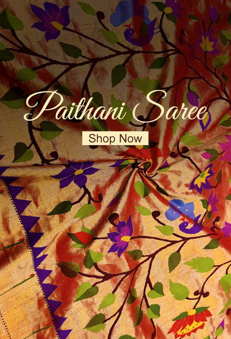 paithani saree - luxurionworld