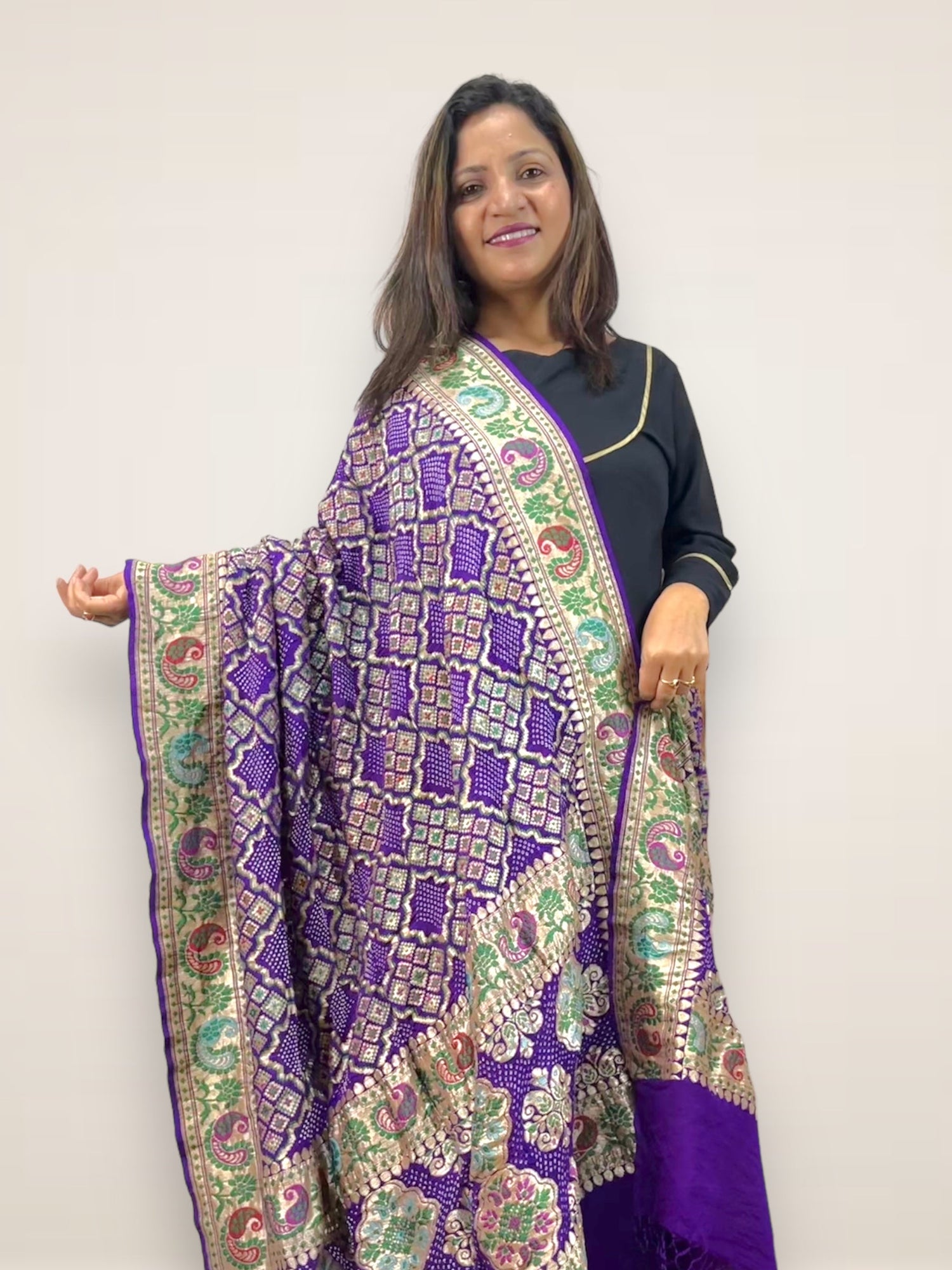 georgette dupatta - luxurionworld