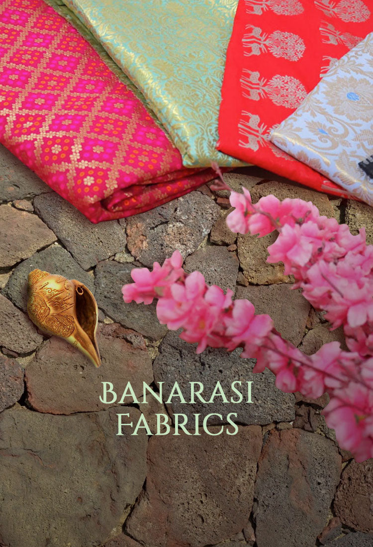banarasi fabrics - luxurionworld