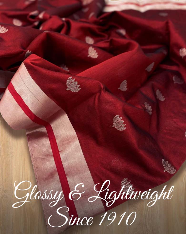 Chanderi Saree - Luxurionworld