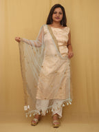 Blue Trendy Net Dupatta - Luxurion World