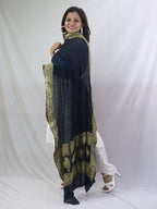 Stunning Blue Bandhani Georgette Dupatta for Elegant Attire - Luxurion World
