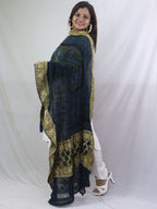 Stunning Blue Bandhani Georgette Dupatta for Elegant Attire - Luxurion World