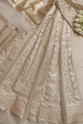 Stunning Dyeable Banarasi Organza Silk Unstitched Lehenga Set - Luxurion World