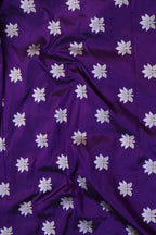 Opulent Purple Banarasi Pure Katan Silk Lehenga Set - Luxurion World