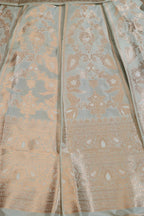 Pastel Banarasi Silk Lehenga Set - Exquisite Elegance - Luxurion World