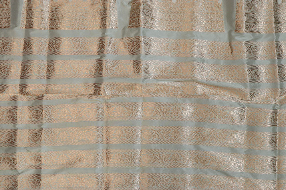 Pastel Banarasi Silk Lehenga Set - Exquisite Elegance - Luxurion World