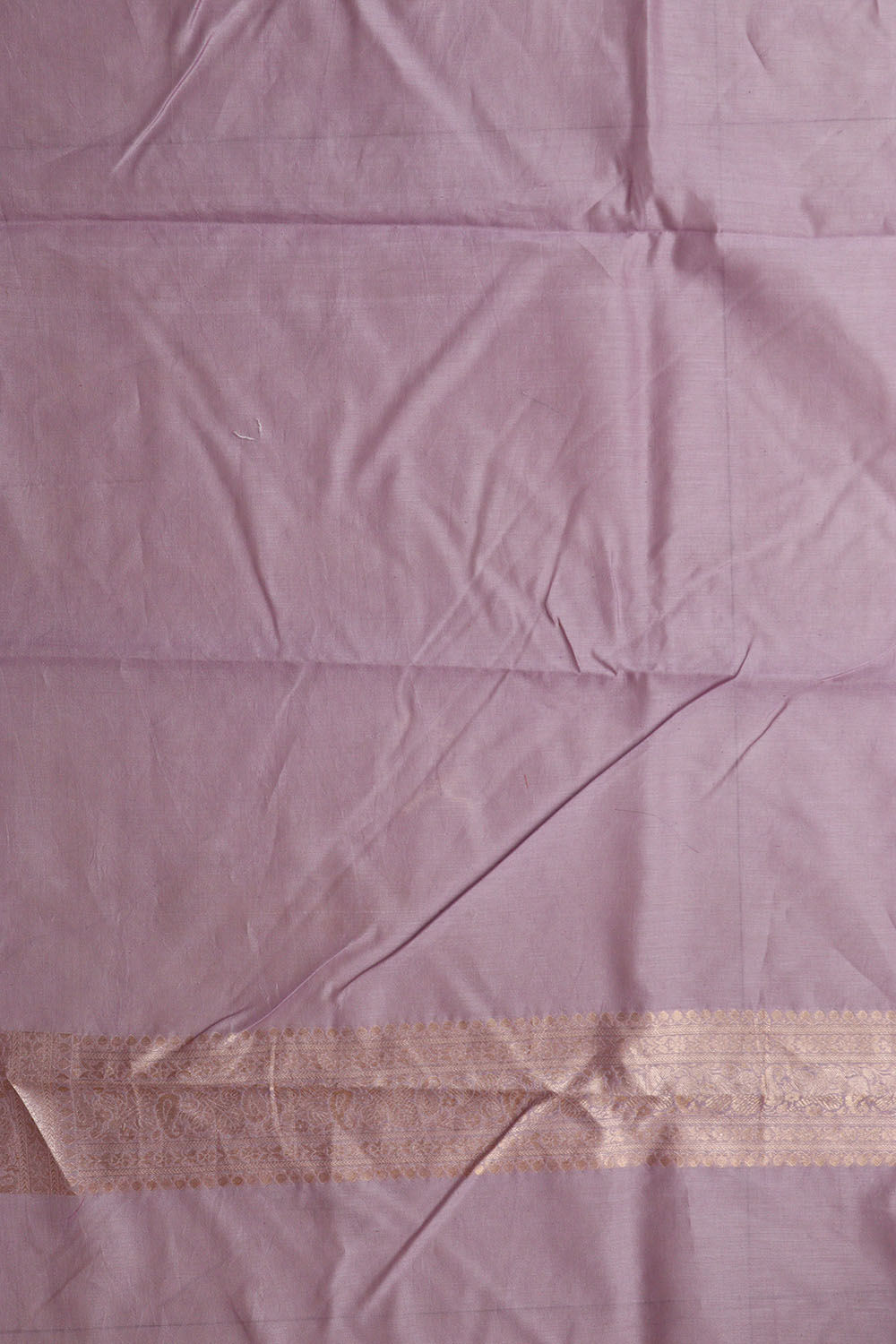 Exquisite Purple Handloom Banarasi Pure Chanderi Cotton Saree - Luxurion World