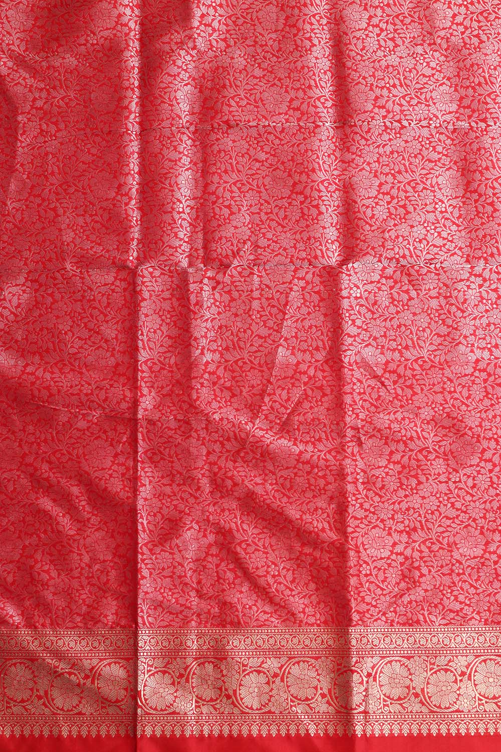 Exquisite Banarasi Handloom Pure Katan Silk Rangkat Saree - Luxurion World