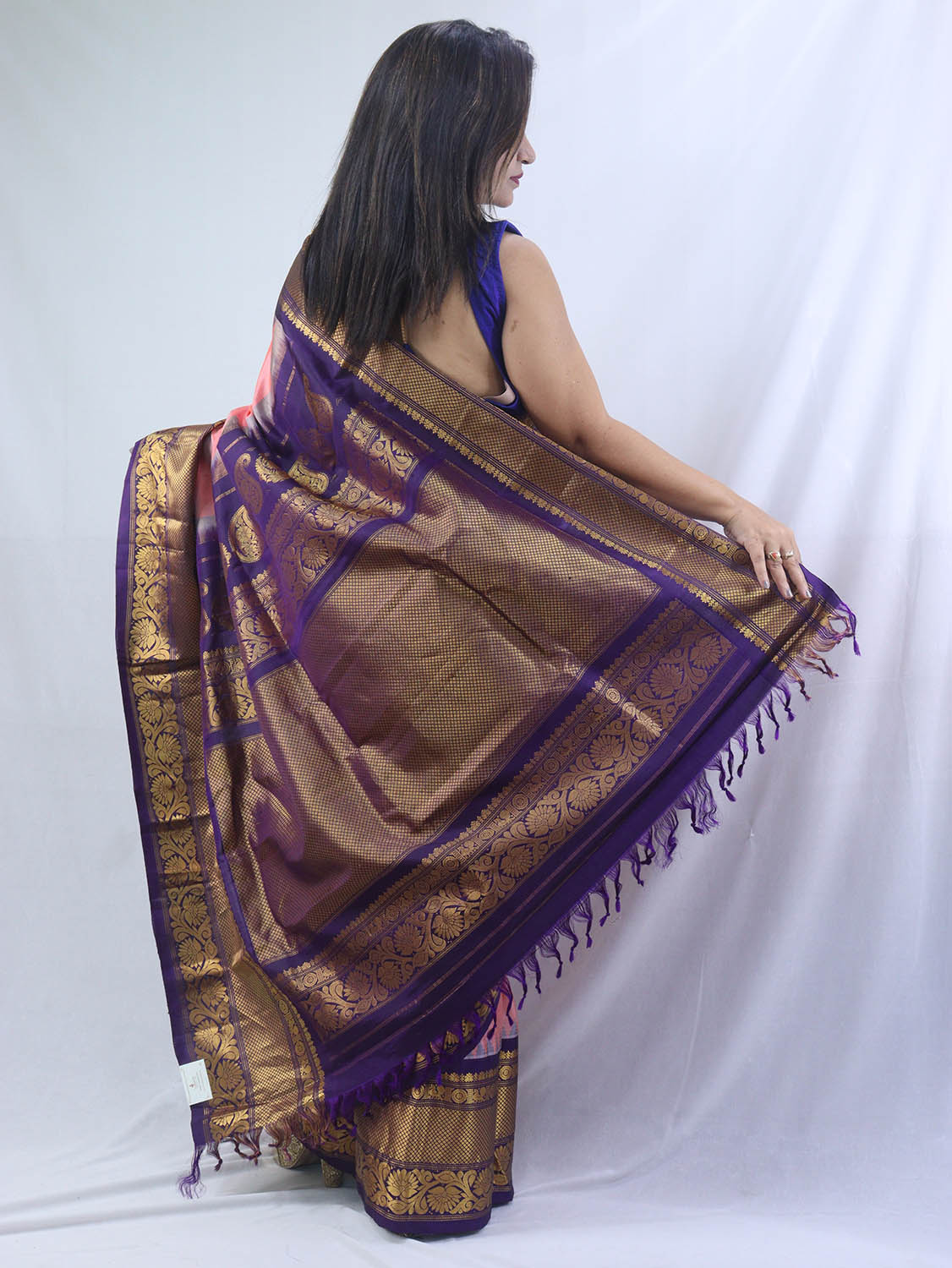 Gadwal Silk Saree 17 - Shagun Silks & Sarees