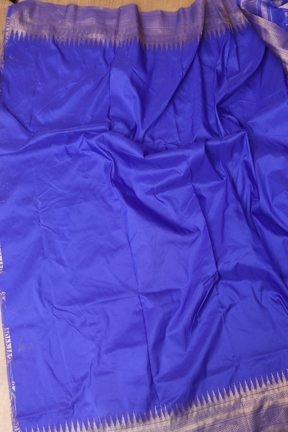 Stunning Purple Ilkal Silk Saree - Elegant and Timeless - Luxurion World