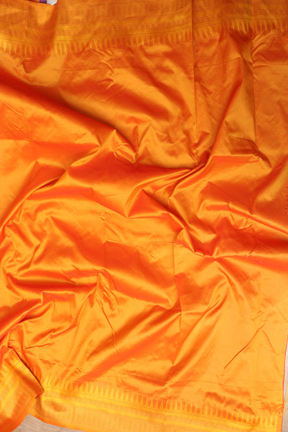 Exquisite Purple Ilkal Silk Saree - Elegant and Timeless - Luxurion World