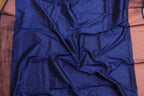 Blue Paithani Silk Saree with Maharani Pallu - Luxurion World