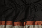 Elegant Grey Paithani Silk Saree With Maharani Pallu - Luxurion World