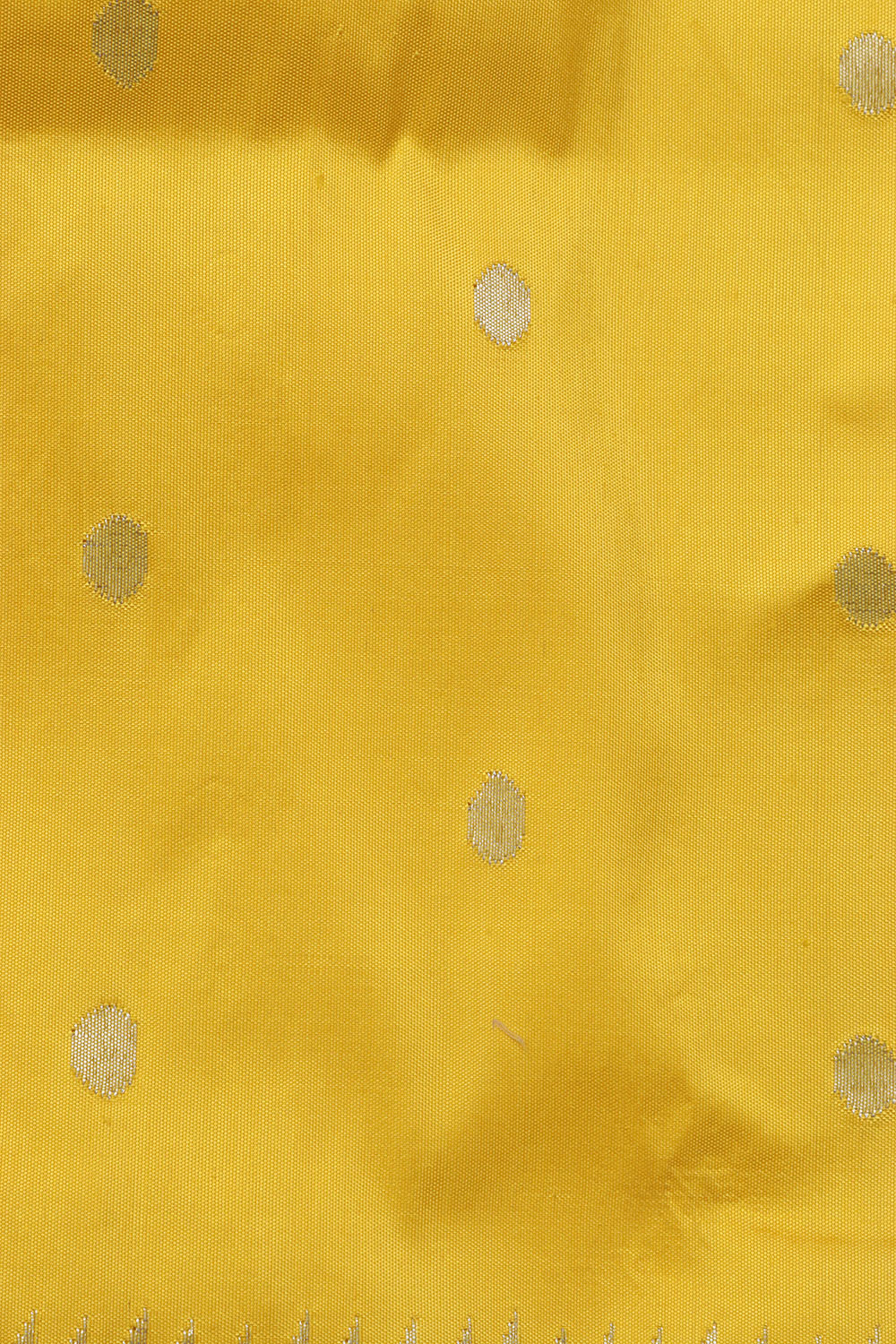 Yellow Paithani Silk Saree with Flower Design Border - Luxurion World
