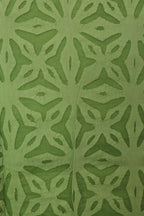 Green Hand Applique Work Cotton Two Piece Unstitched Suit Set - Luxurion World