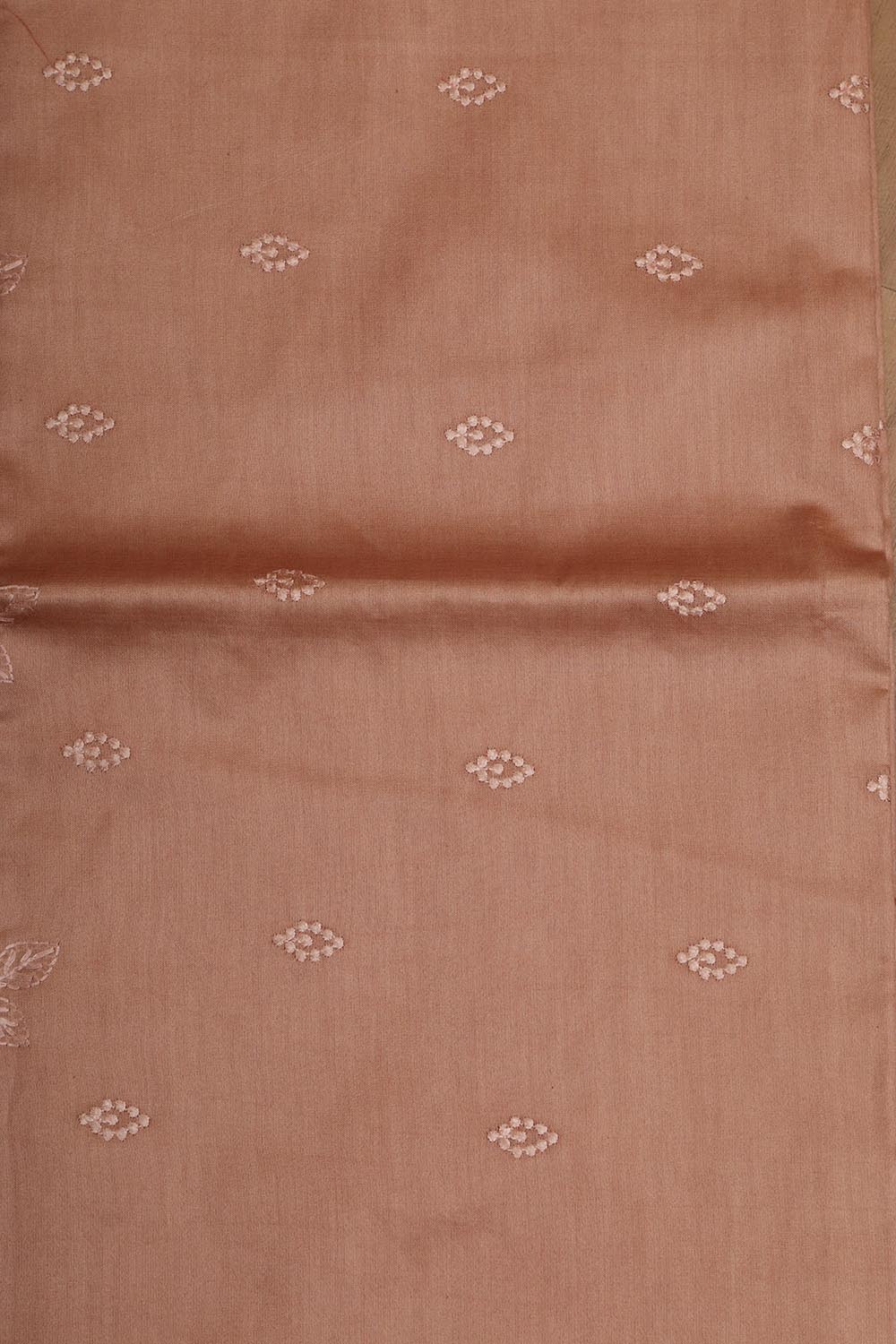 Orange Digital Printed Chanderi Silk Embroidered Three Piece Suit Set - Luxurion World