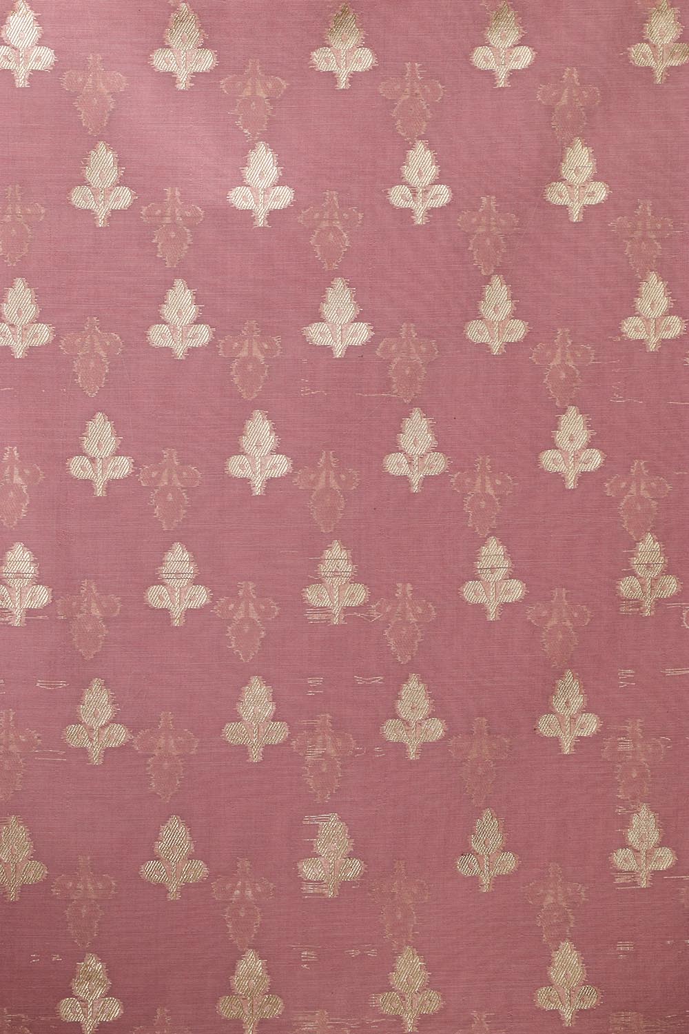 Stunning Pink Banarasi Chanderi Silk Three Piece Unstitched Suit Set - Luxurion World