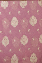 Stunning Pink Banarasi Chanderi Silk Shaded Three Piece Unstitched Suit Set - Luxurion World