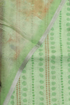 Vibrant Green Digital Printed Linen Three Piece Suit Set - Luxurion World
